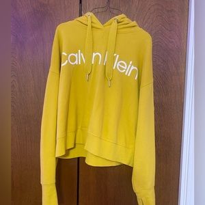 Calvin Klein Performance cropped hoodie